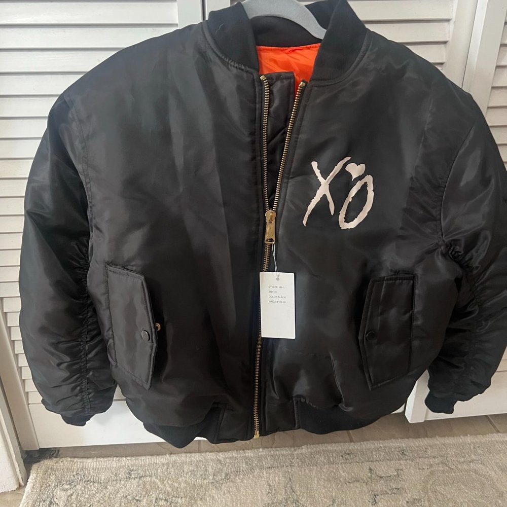 Unisex Proper Design Starboy The WeekndStarboy Album Oversized Bomber Jacket